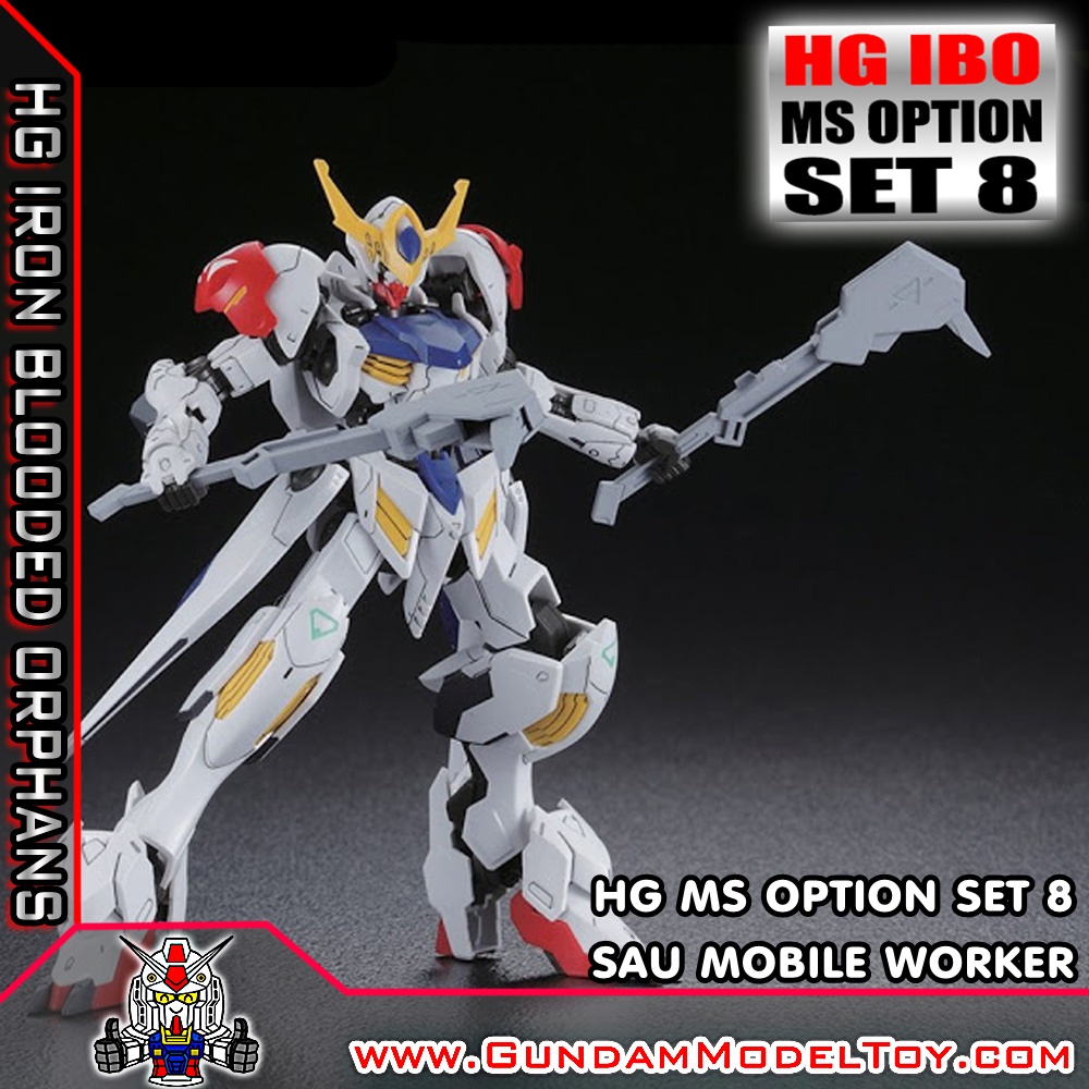 HG 1/144 MS OPTION SET 8 & SAU MOBILE WORKER