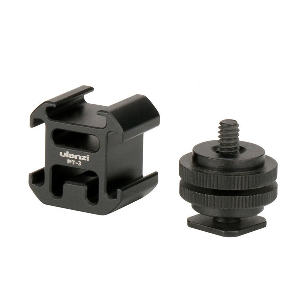 Ulanzi PT-3S Triple Mount Adapter ตัวเพิ่มช่องHotshoe 3 ช่อง สำหรับต่ออุปกรณ์เสริม
