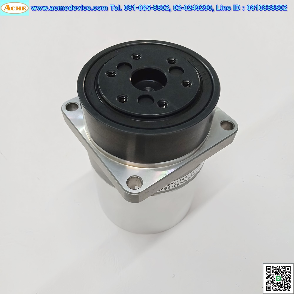 Gear Head Harmonic รุ่น HPG-14A-21-FOCBKS-SB, Ratio 21:1, เพลาเข้า 8 mm, (for 100w)