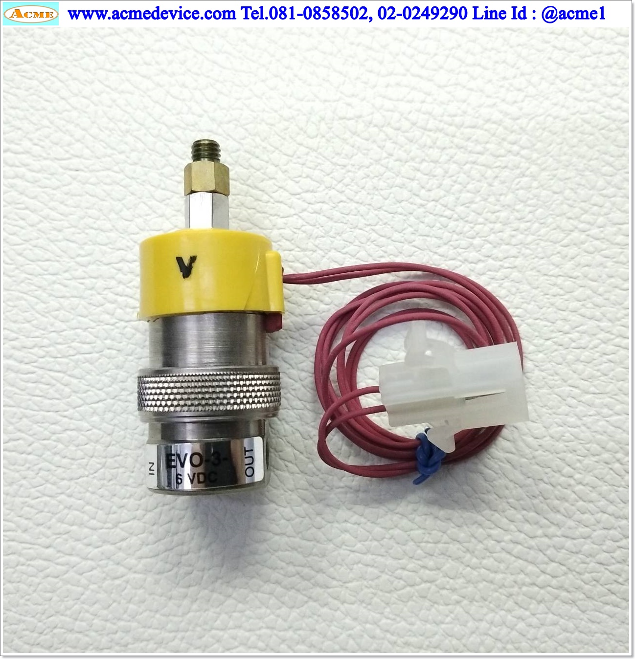 3-Way Valve Clippard รุ่น EVO-3-6