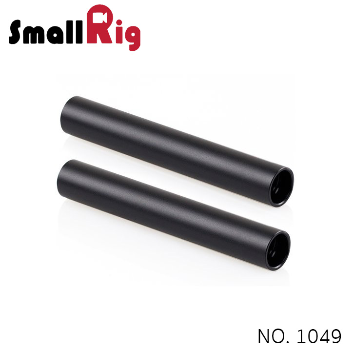 SMALLRIG® Aluminum Alloy Pair of 15mm Rods (M12-4inch)1049