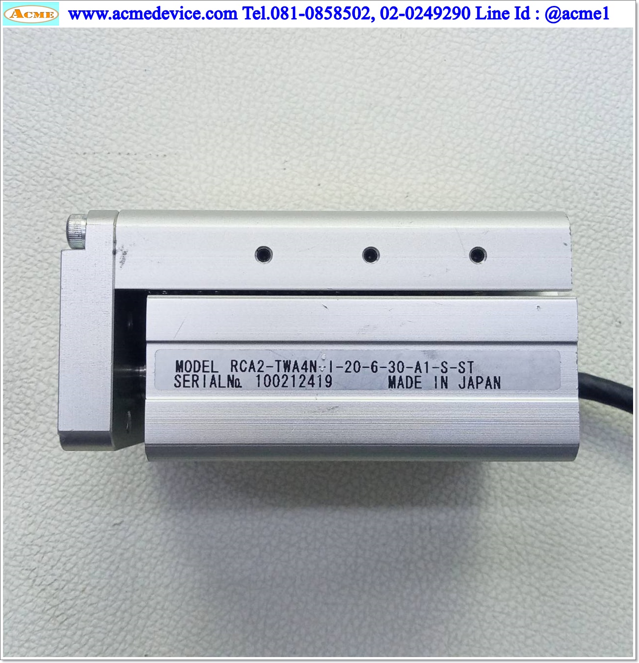 Actuator IAI รุ่น RCA2-TWA4N-I-20-6-30-A1-S-ST, Stroke 30 mm.