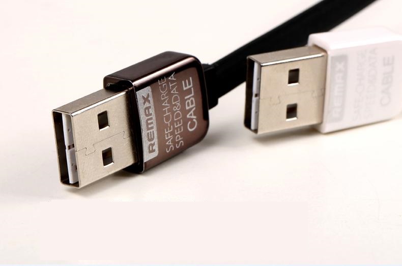 สายชาร์จ/ดาต้า ซัมซุง/ไอโฟน REMAX แท้100% Hi-speed มีกลิ่นหอม (สีดำ)