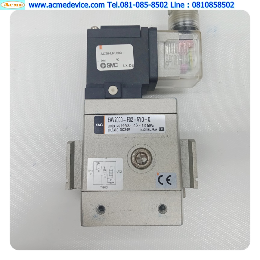 Soft Start SMC รุ่น EAV2000-F02-5Y0-Q
