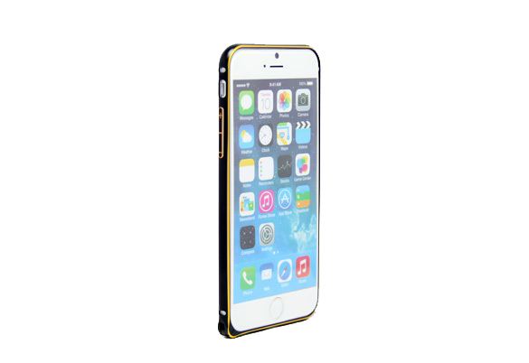 เคสสำหรับโทรศัพท์มือถือ iPhone5/5s บัมเปอร์อลูมิเนียมแท้ (สีดำ)