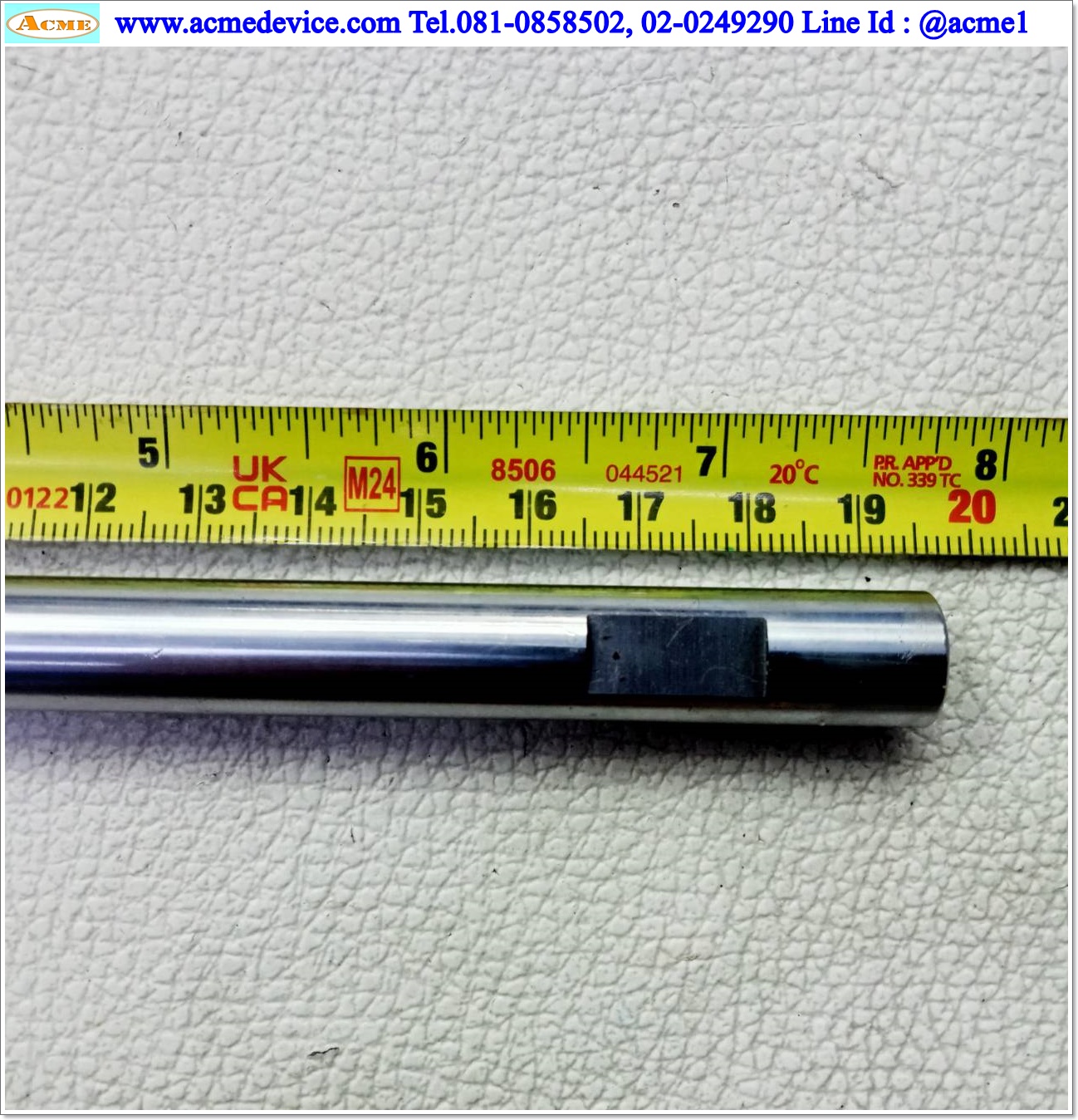 Linear Bushing and Shafts THK รุ่น LMH12UU, เพลาโต 12 mm. x 195 mm.