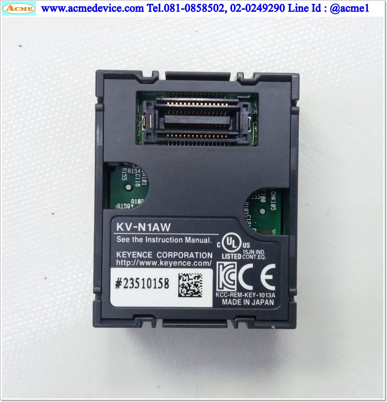 PLC Keyence รุ่น KV-N14DT + KV-N1AW, CPU Module