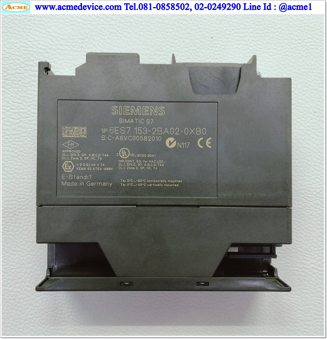 PLC Siemens Simatic รุ่น 6ES7153-2BA02-0XB0, IM 153-2