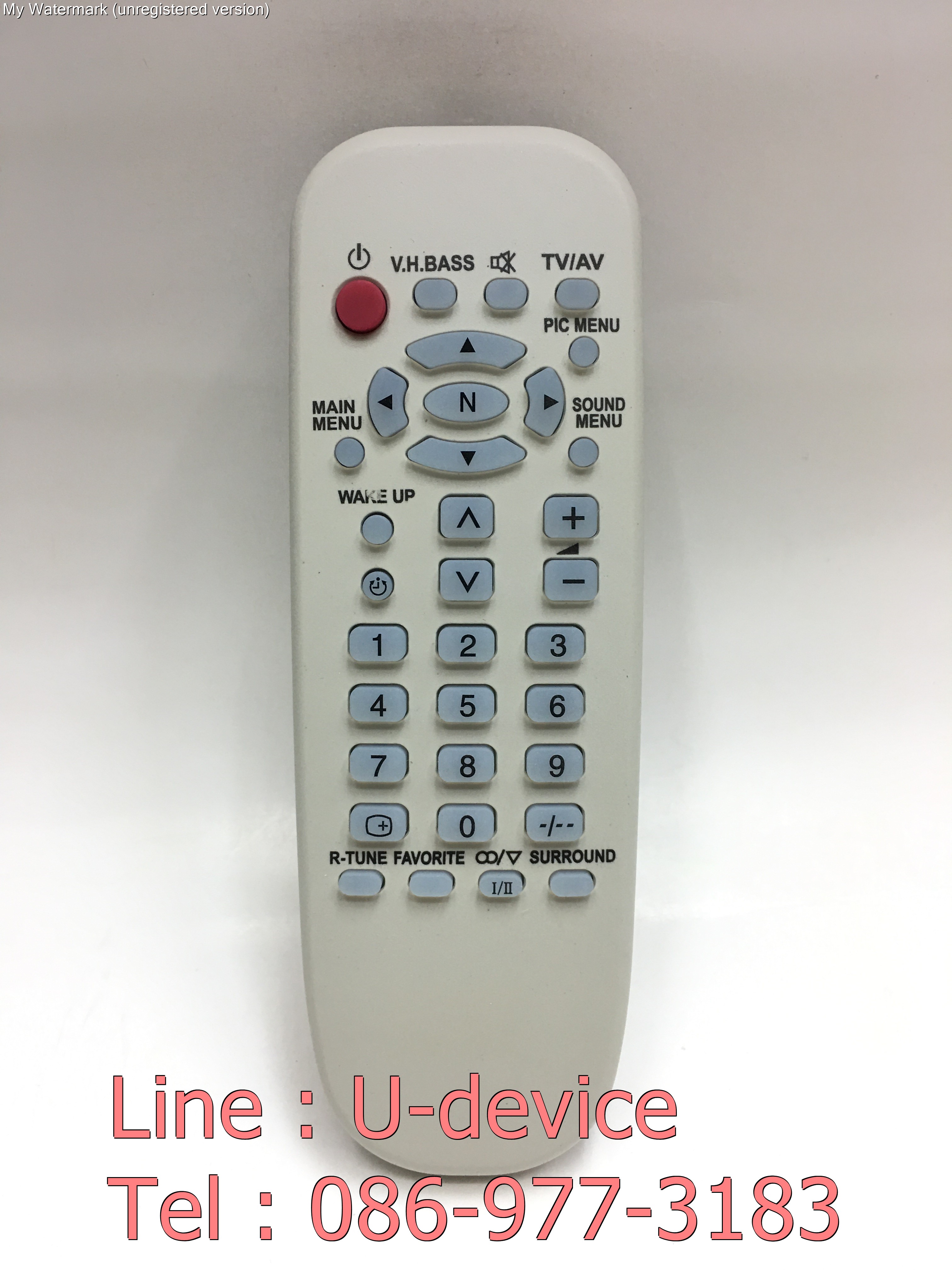 รีโมททีวี พานาโซนิค Panasonic รุ่น8080