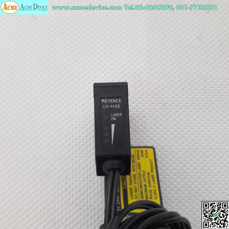 Laser Sensor Keyence รุ่น LV-H32, ระยะ 30-250 mm