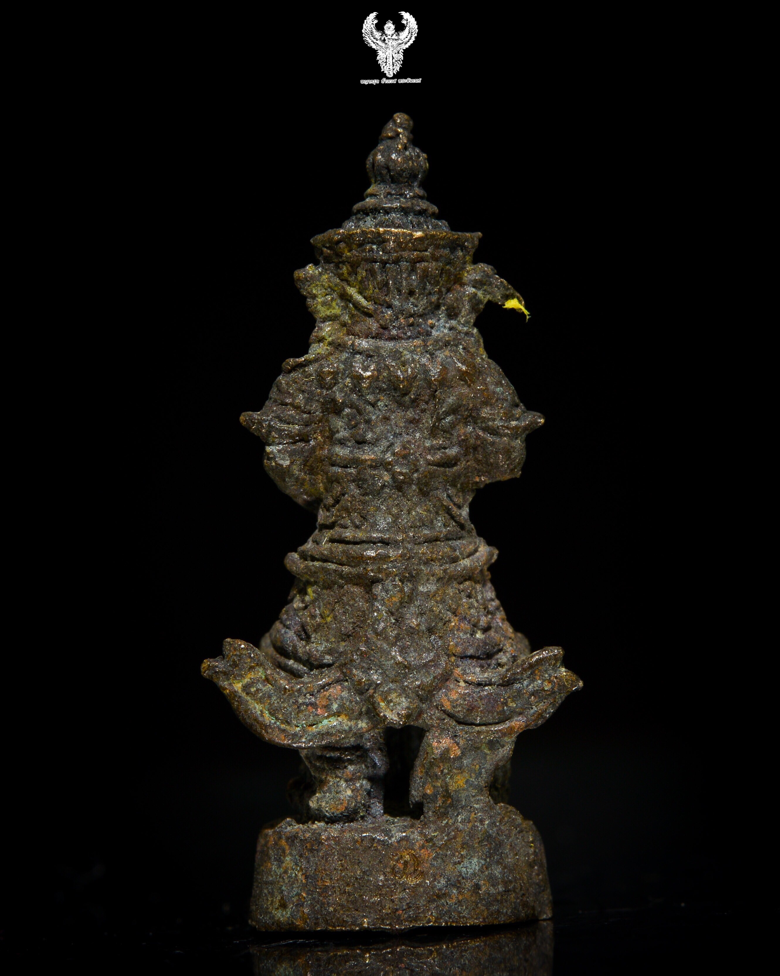 ท้าวเวสสุวรรณโณ เนื้อชนวน หล่อโบราณ รุ่นบารมีครบรอบ 180ปี วัดดอนแก้ว ปี 2560