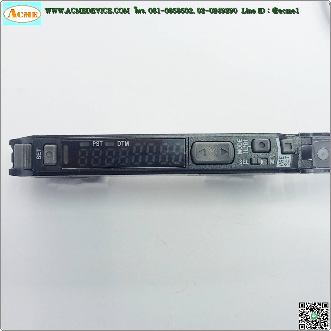Fiber Amp Keyence รุ่น FS-N11N, NPN (มีฝาปิด)