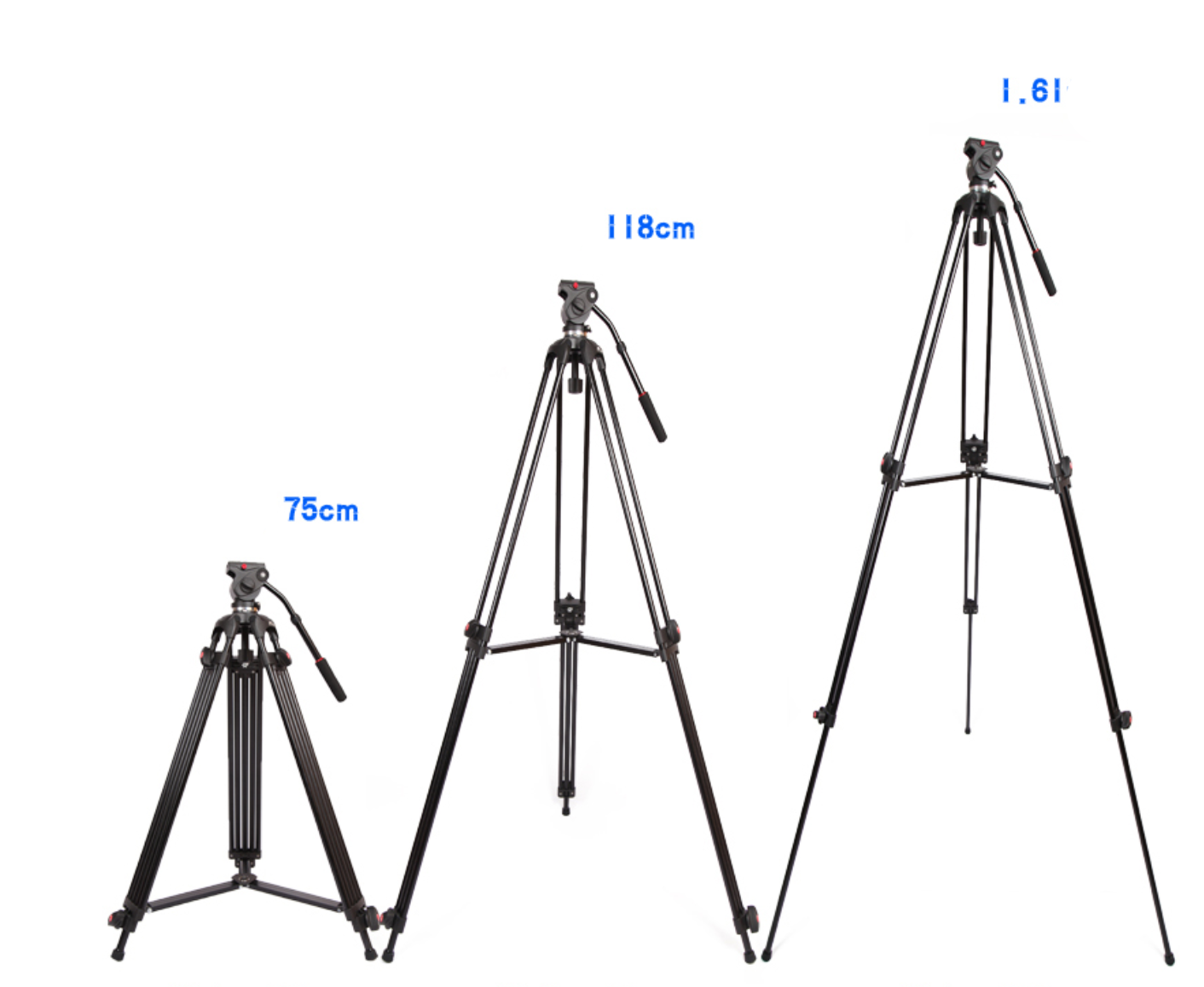 ขาตั้งกล้องสำหรับถ่ายวิดีโอ ยี่ห้อJIEYANG รุ่น JY0508A คุณภาพดี แข็งแรง ราคาถูก
