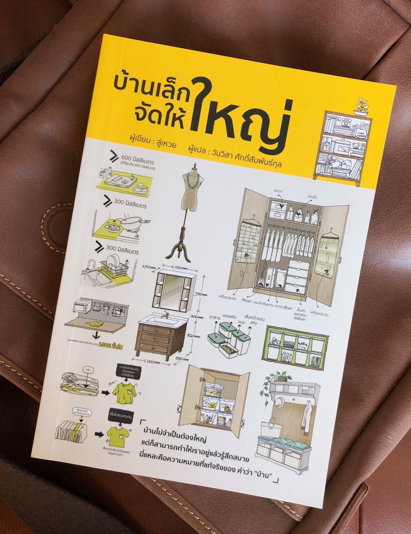 หนังสือเรื่อง บ้านเล็กจัดให้ใหญ่ : ลู่เหวย : สำนักพิมพ์ วารา