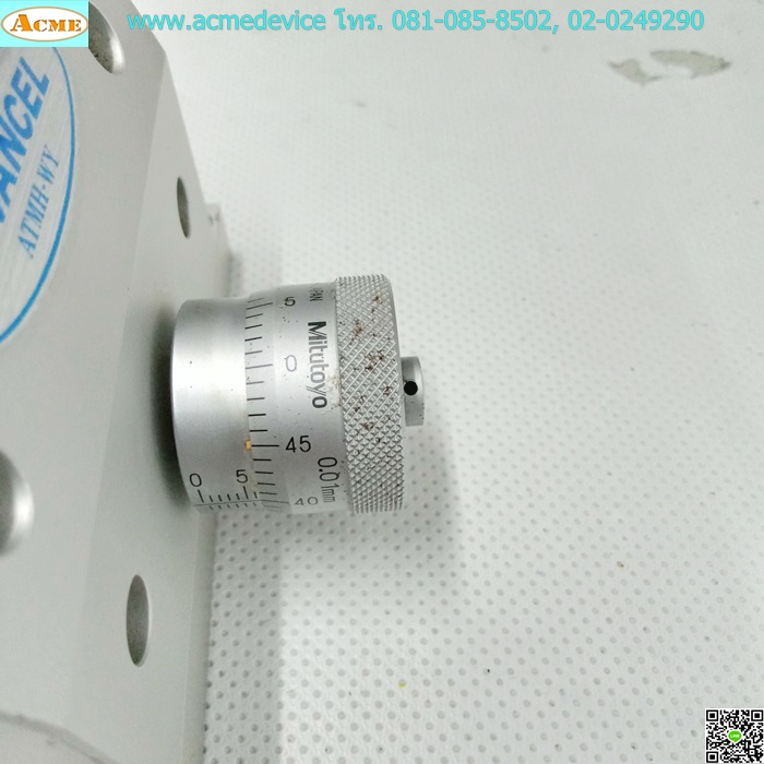 แกนสําเร็จรูป Reed Screw Advancel รุ่น ATMH-WY & Micrometer Head Mitutoyo, ขนาด 119 mm x 145 mm x 74 mm, Z Stroke ??? mm