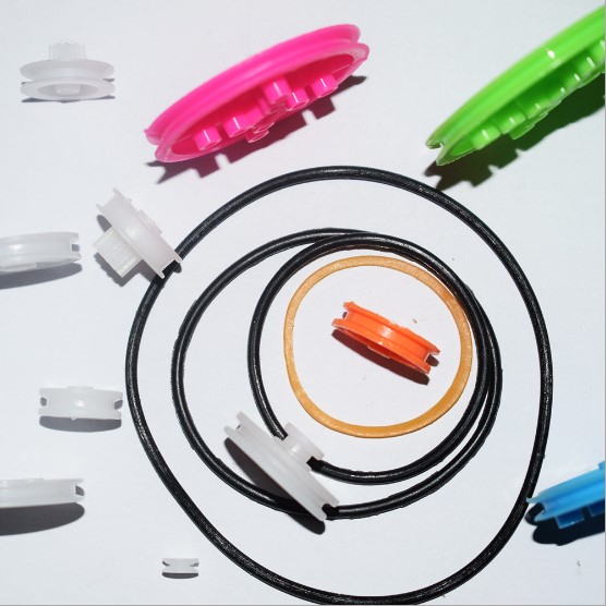 ชุดพุลเลย์ 19 ชิ้นพร้อมสายพาน