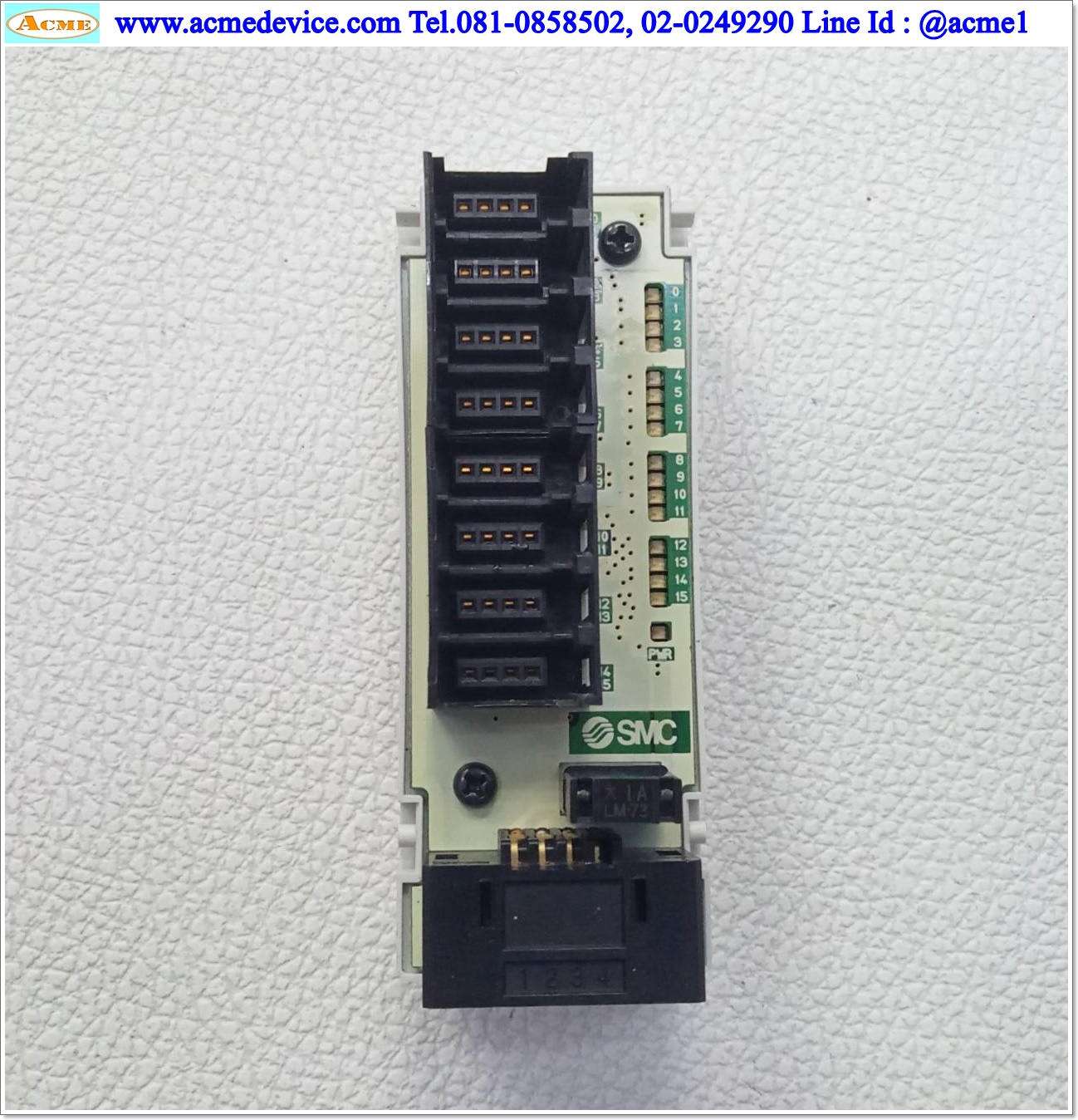 INTERFACE UNIT SMC รุ่น EX510-DXN1, NPN, 24Vdc