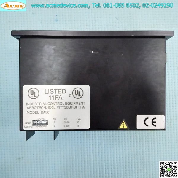 Direct Drive Servo AEROTECH รุ่น BA30-320-S, ES13735-1X + Motor FS13735-3 + MX5-D-16M