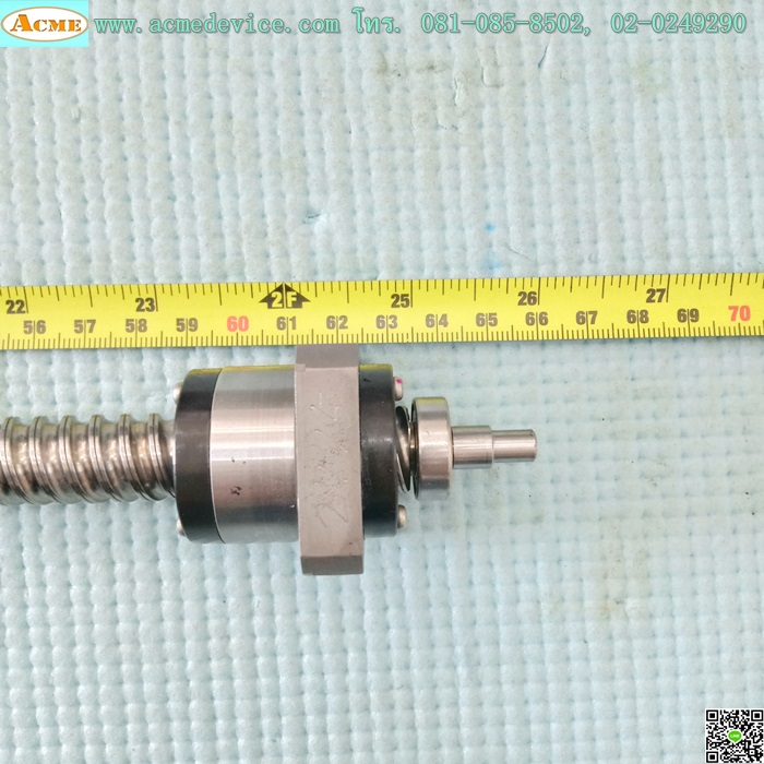 Ball Screw ขนาดเพลา 16 mm.x 660 mm., Stroke 510 mm., Pit 10