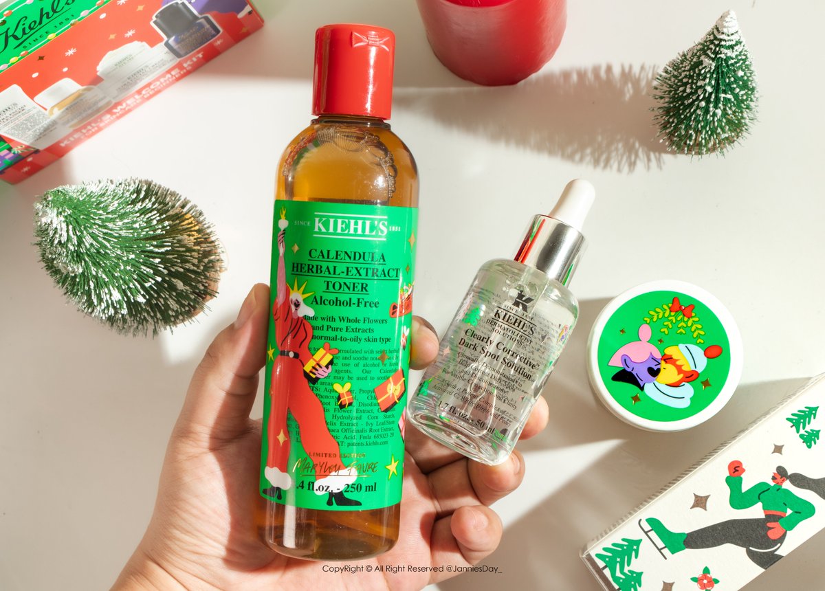 โทนเนอร์คีลส์ Kiehl's Calendula Herbal-Extract Toner Alcohol Free 250ml Holiday'21