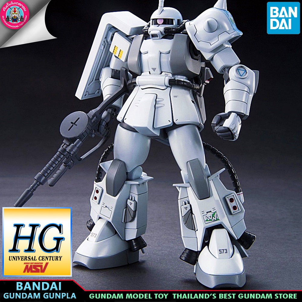 BANDAI HG ZAKU II SHIN MATSUNAGA CUSTOM โมเดล กันดั้ม กันพลา PS TOYLAND HGUC