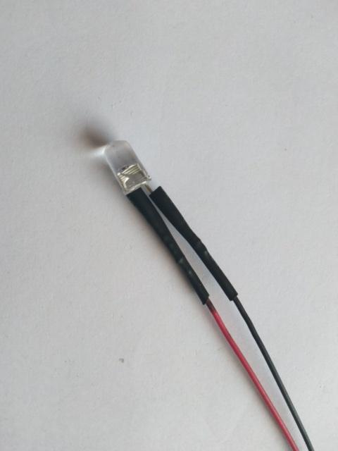 หลอด LED ขนาด 5 ม.ม. แสงสีรุ้ง