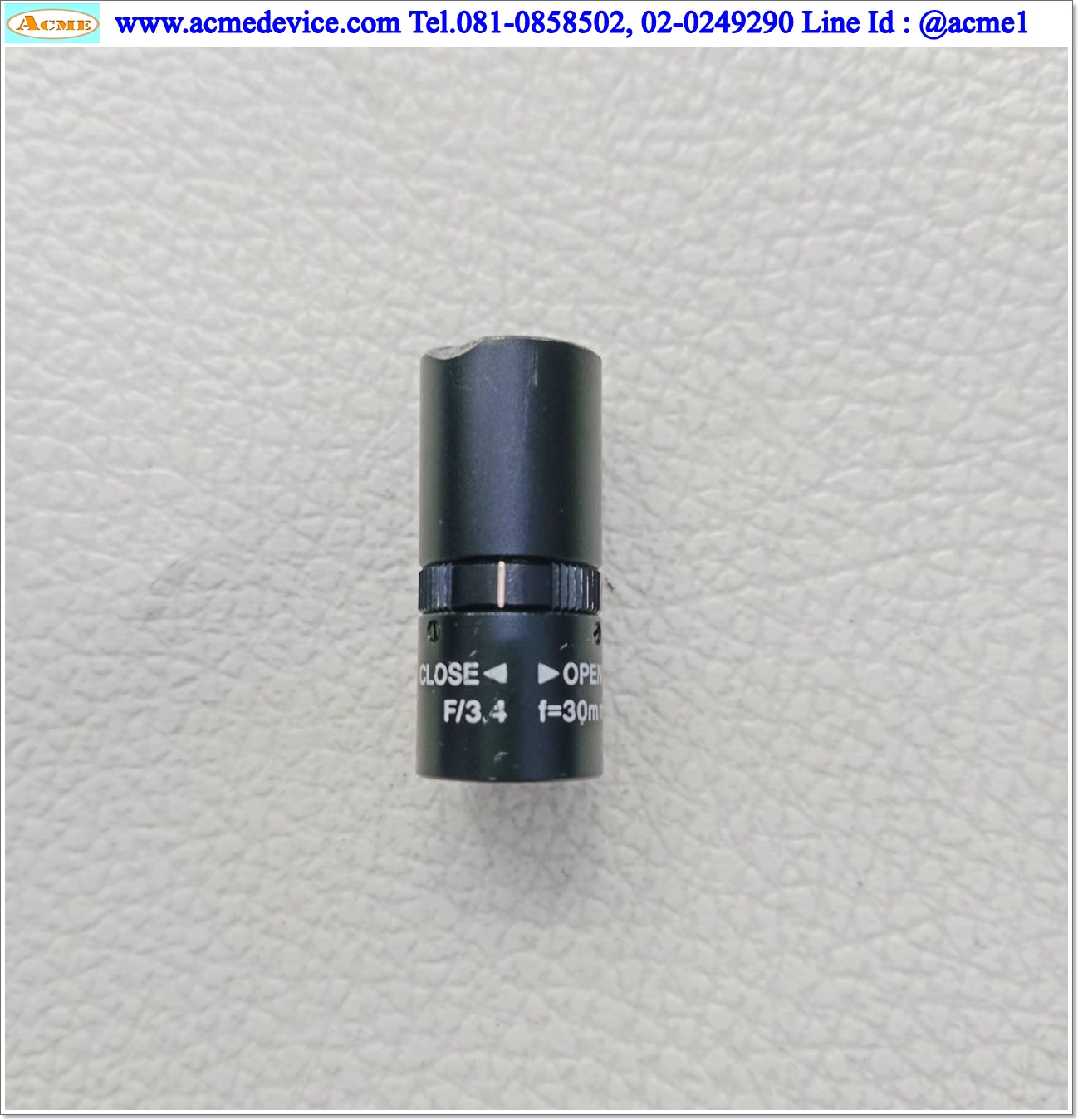Lens keyence รุ่น CA-LS30, F3.4/30mm. (สำหรับกล้องขนาดเล็ก)