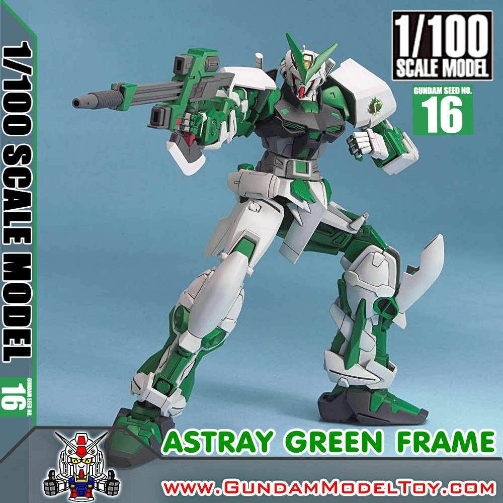 1/100 SCALE MODEL GUNDAM ASTRAY GREEN FRAME กันดั้ม แอสเทรย์ กรีน เฟรม