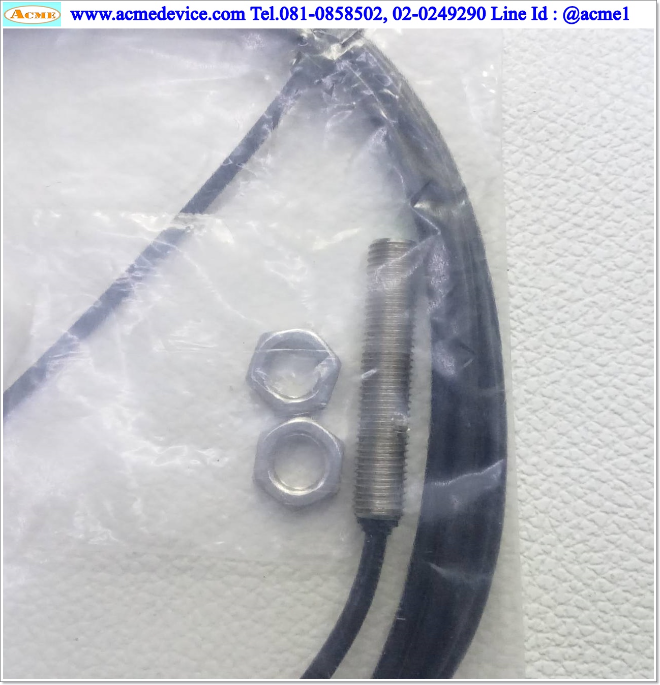 Proximity Honeywell รุ่น 922AA1Y-B4P-L, M8, ระยะ 1.4mm, 3Wire, PNP, NC, Shielded, Inductive