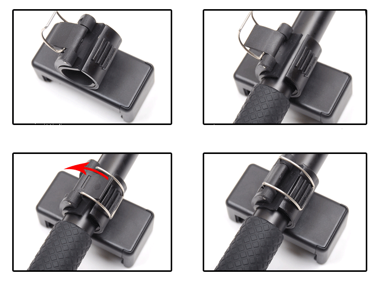 คลิปหนีบมือถือสำหรับต่อกับไม้เซลฟี่หรือ 3way monopod