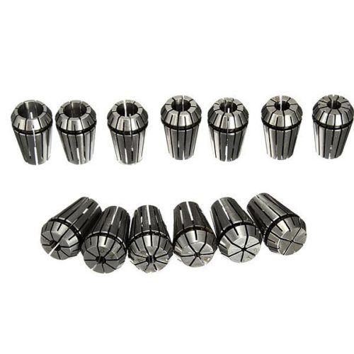 ชุดหัวคลอเลต ER16 11 ชิ้น 11Pcs Full ER16 Precision Spring Collet Set CNC Milling Lathe Tool & Workholding