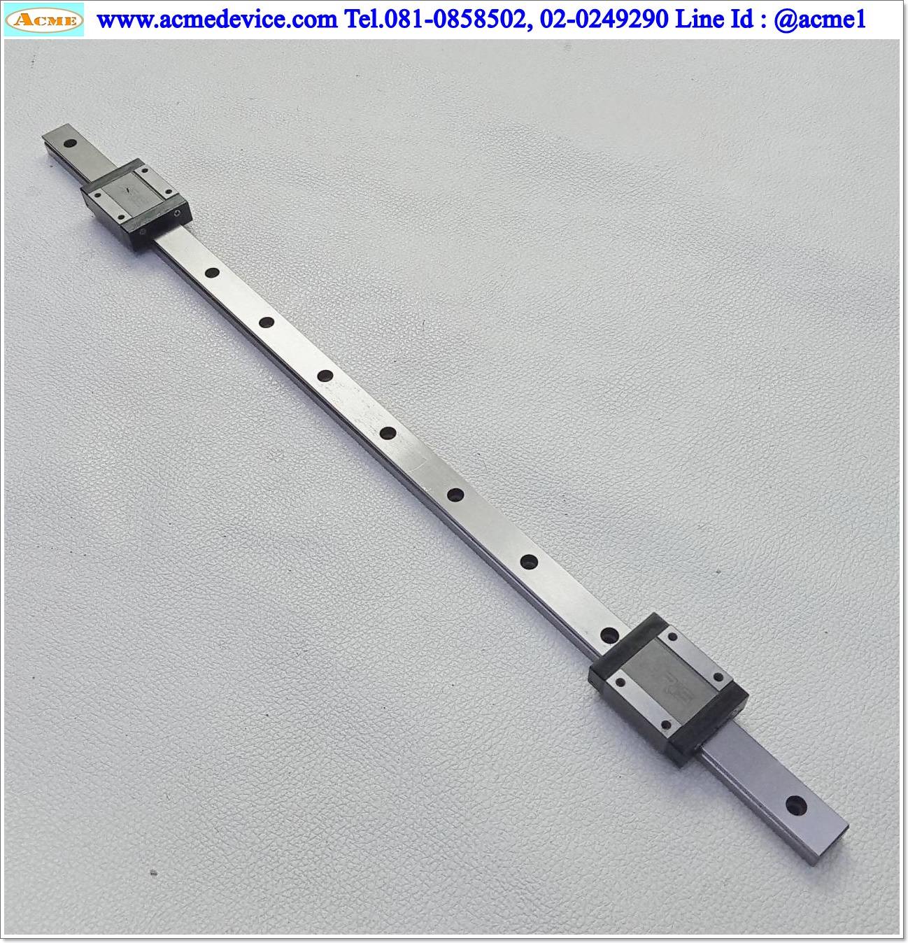 Linear Block and Rail Misumi รุ่น SSEB16, รางสไลด์ขนาด 15 mm x 470 mm. (2 Block)