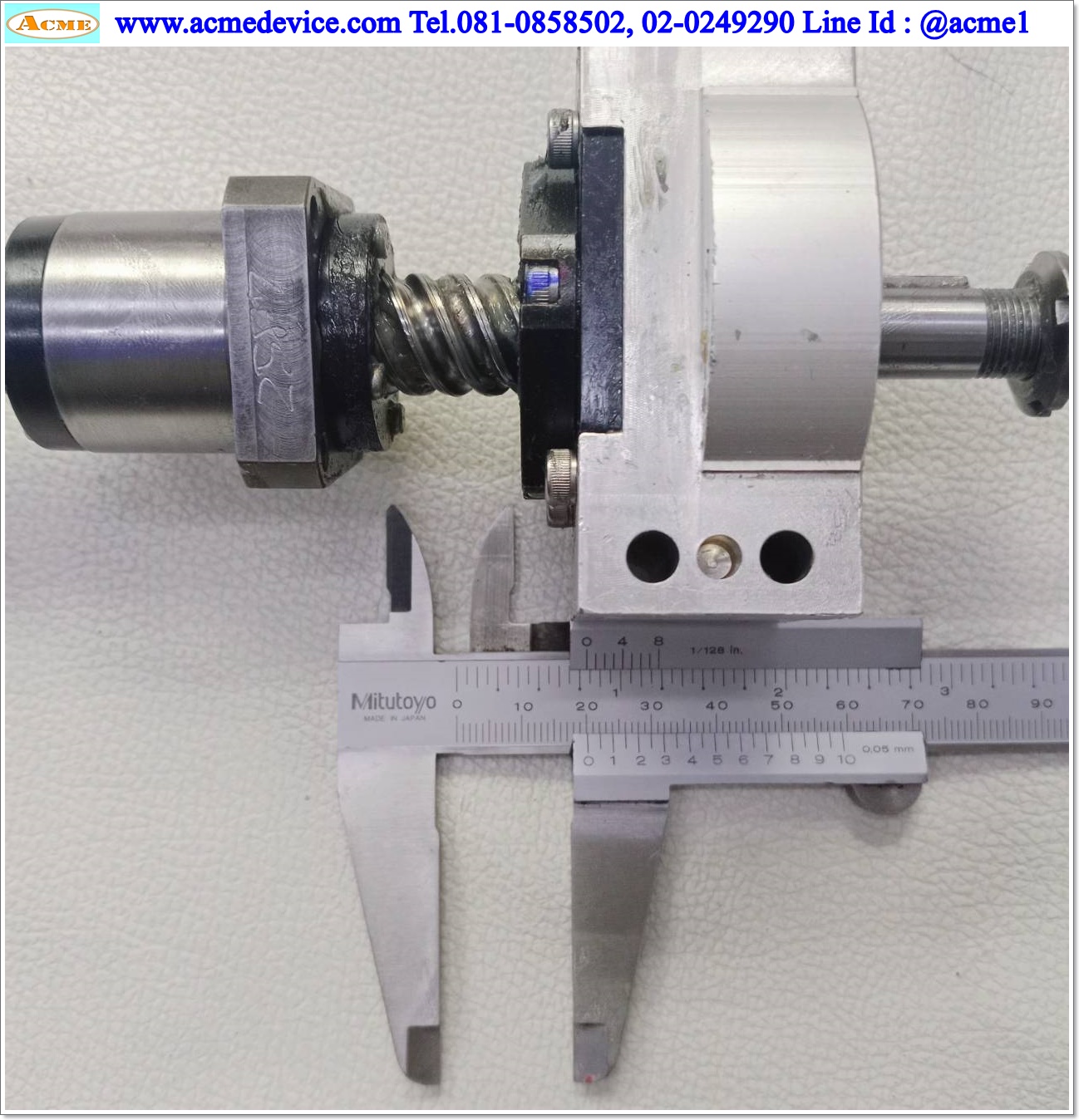 Ball Screw ??? รุ่น ???, ขนาดเพลา 16 mm. x 790 mm., Stroke 600 mm., Pit 20 mm.