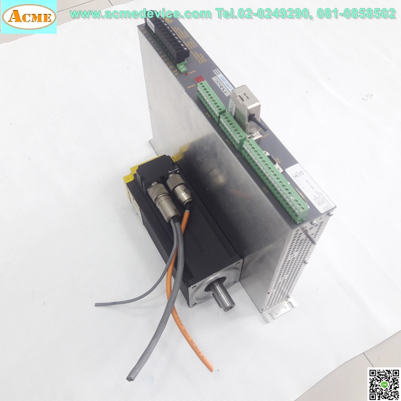 Servo Baldor รุ่น SBSC1105 & Motor BSM80B-250AA, 2.2Nm, 6000RPM