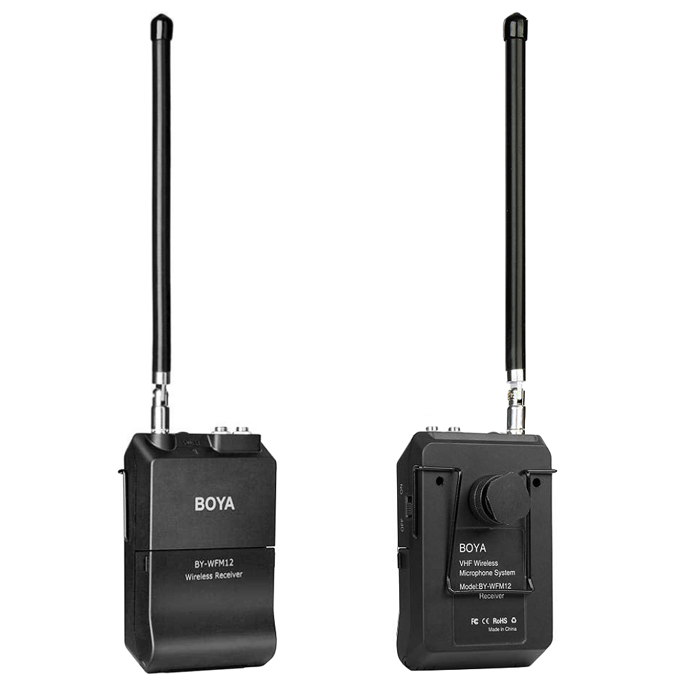 Microphone BOYA BY-WFM12 New VHF Wireless Microphone รับประกันศูนย์ไทย 1 ปี