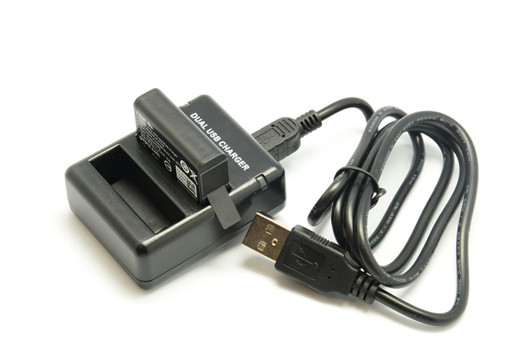 แท่นชาร์จแบตเตอรี่ GoPro 4 (OEM) ชาร์จได้ 2 ก้อนพร้อมกัน