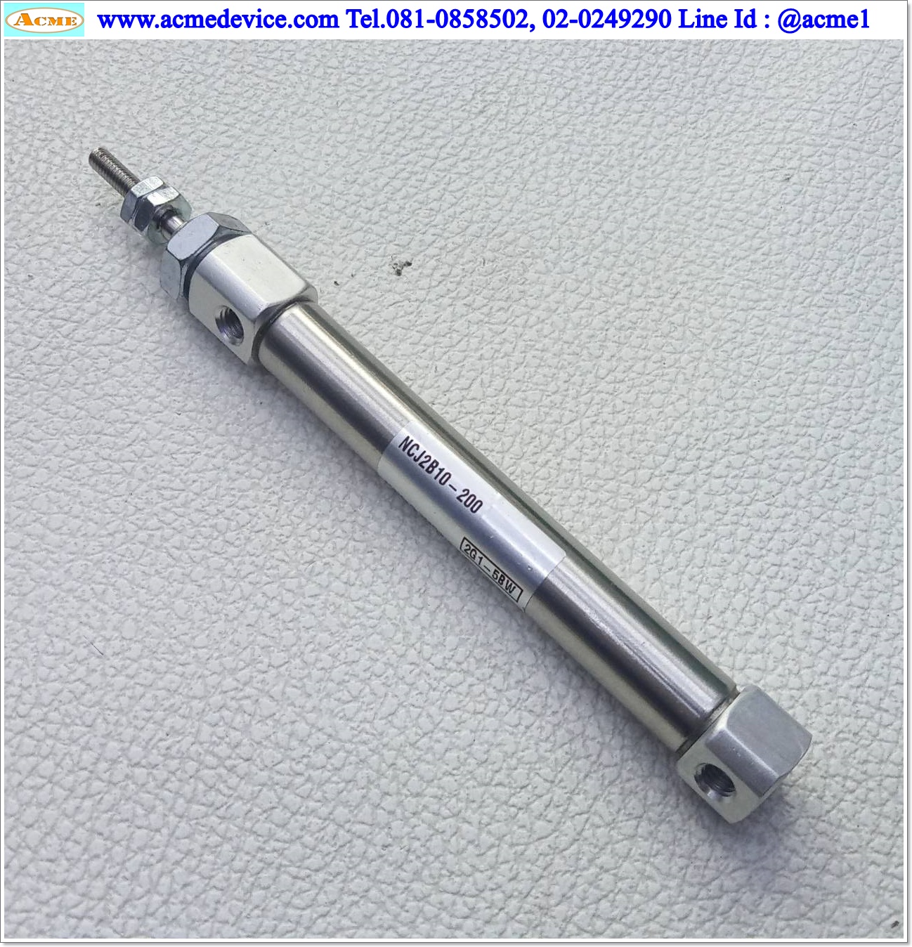 Air Cylinder SMC รุ่น NCJ2B10-200, Bore 10 mm., Stroke 2"