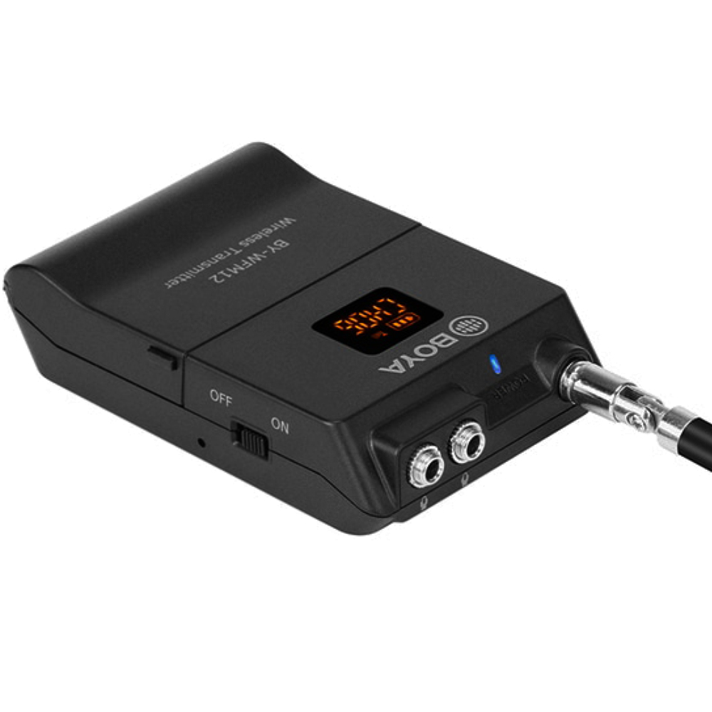 Microphone BOYA BY-WFM12 New VHF Wireless Microphone รับประกันศูนย์ไทย 1 ปี