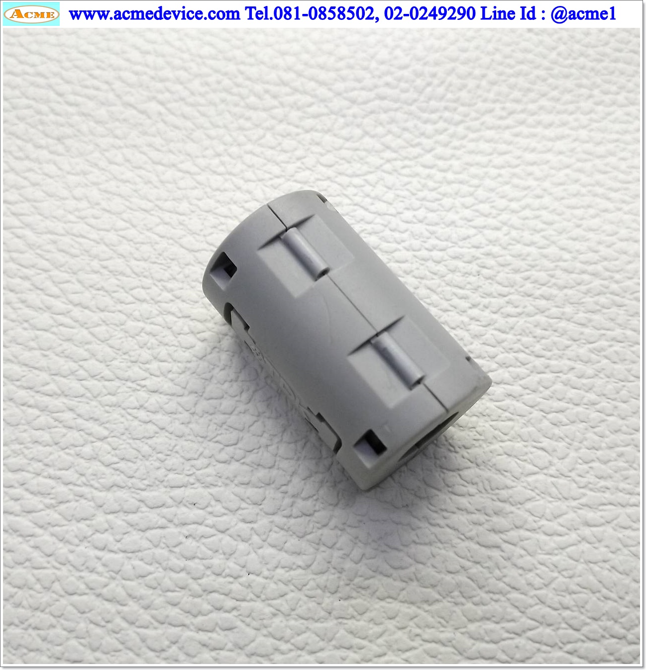 Ferrite Clamp, แกนเฟอร์ไรต์แบบข้อรัด TDK รุ่น ZCAT20170930, Dia.9 mm. (มือสอง)