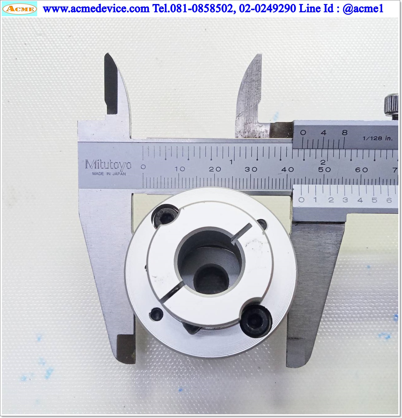Coupling ขนาด ID 9/15mm, OD 44mm, L 50mm, Disc Coupling