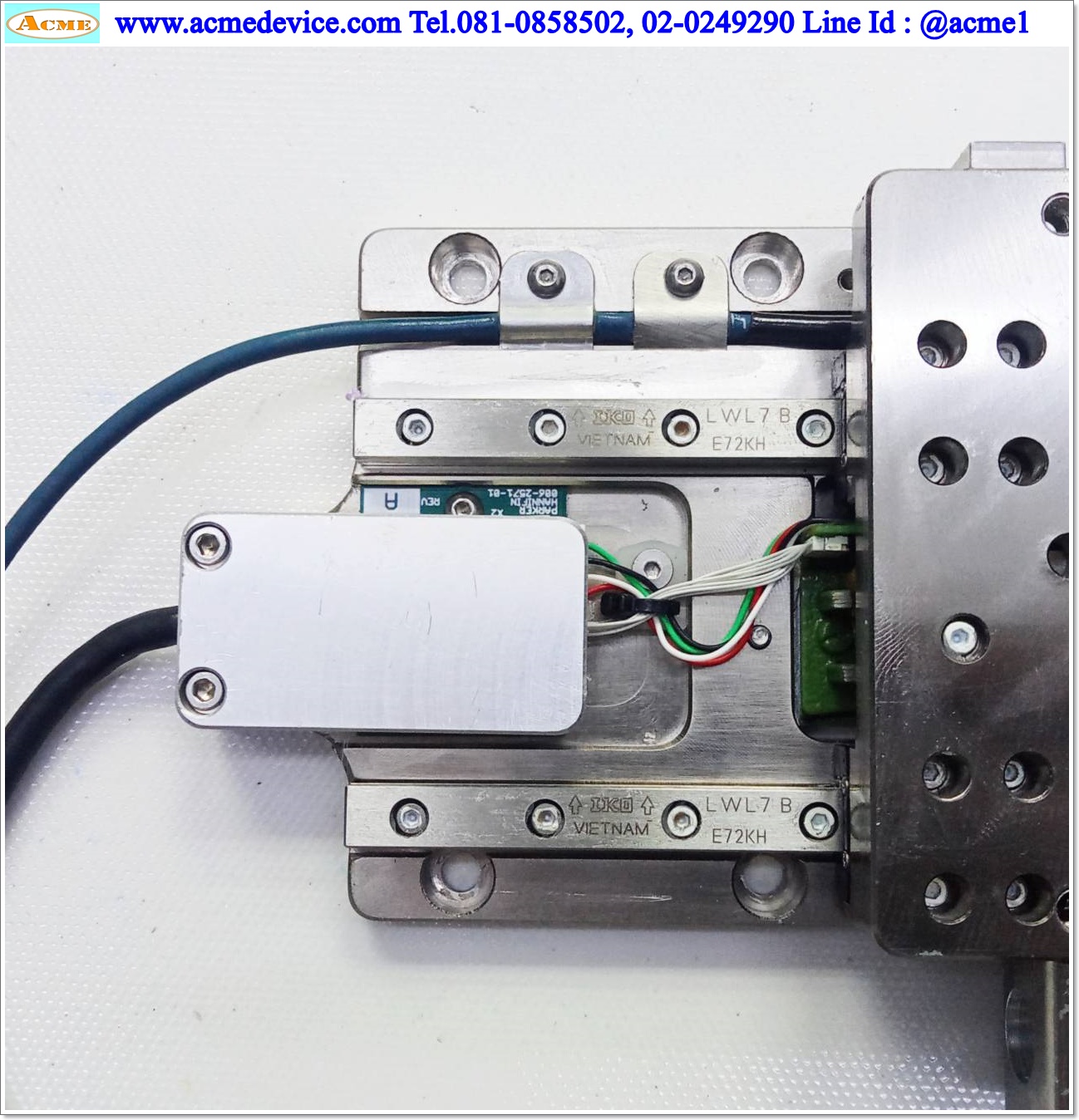Linear Motor Parker รุ่น mSR80, Magnetic Encoder, 4 Pole, Travel 50 mm., Pit 13 mm.