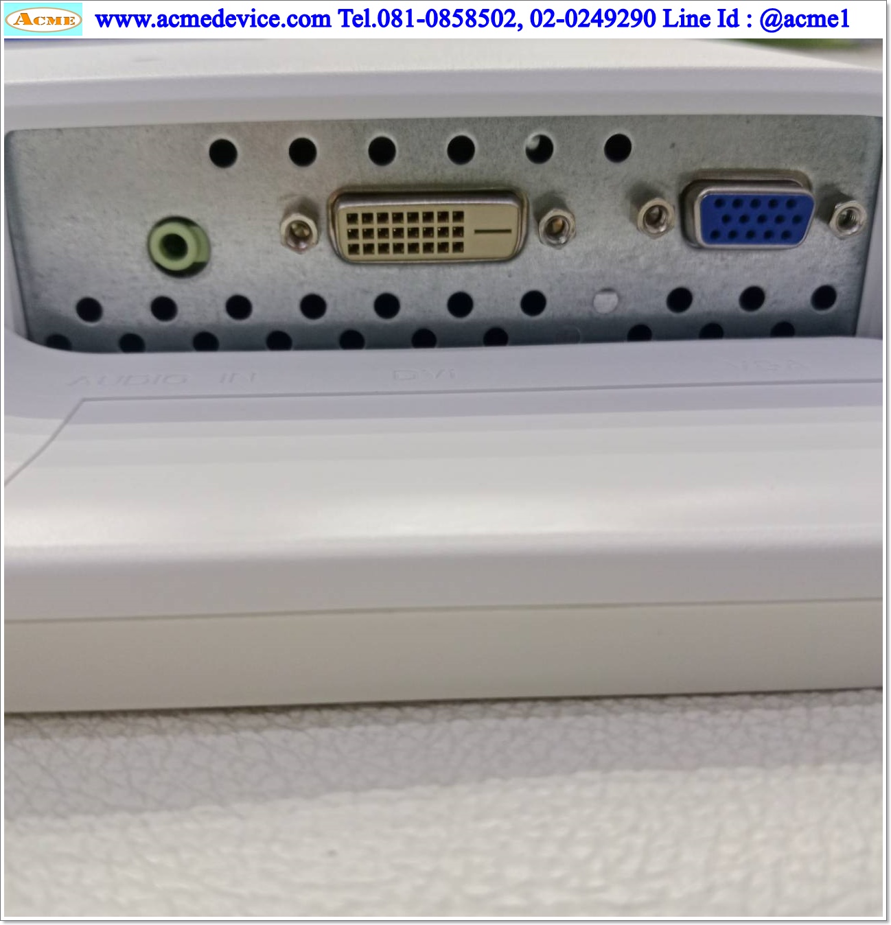 LCD Monitor Iiyama รุ่น Prolite E1780SD, 17", 100-240V, Interface DVI, VGA