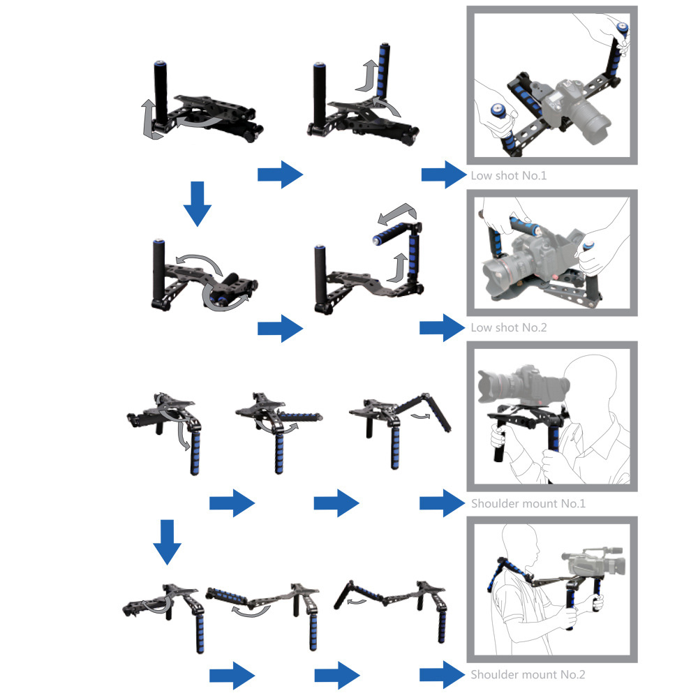 DSLR Rig Movie Kit Shoulder Mount ราคาถูก