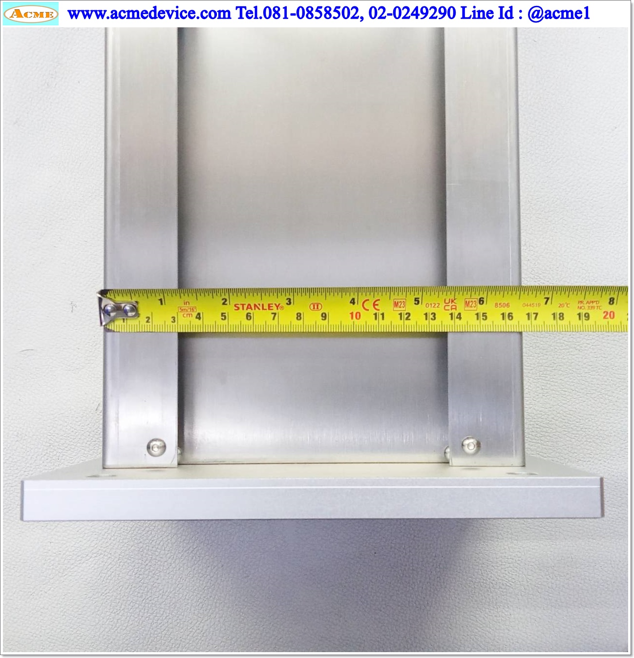 แกนสำเร็จรูป Ball Screw ขนาด 165 x 500 mm., Stroke 355 mm. & Position Indicator
