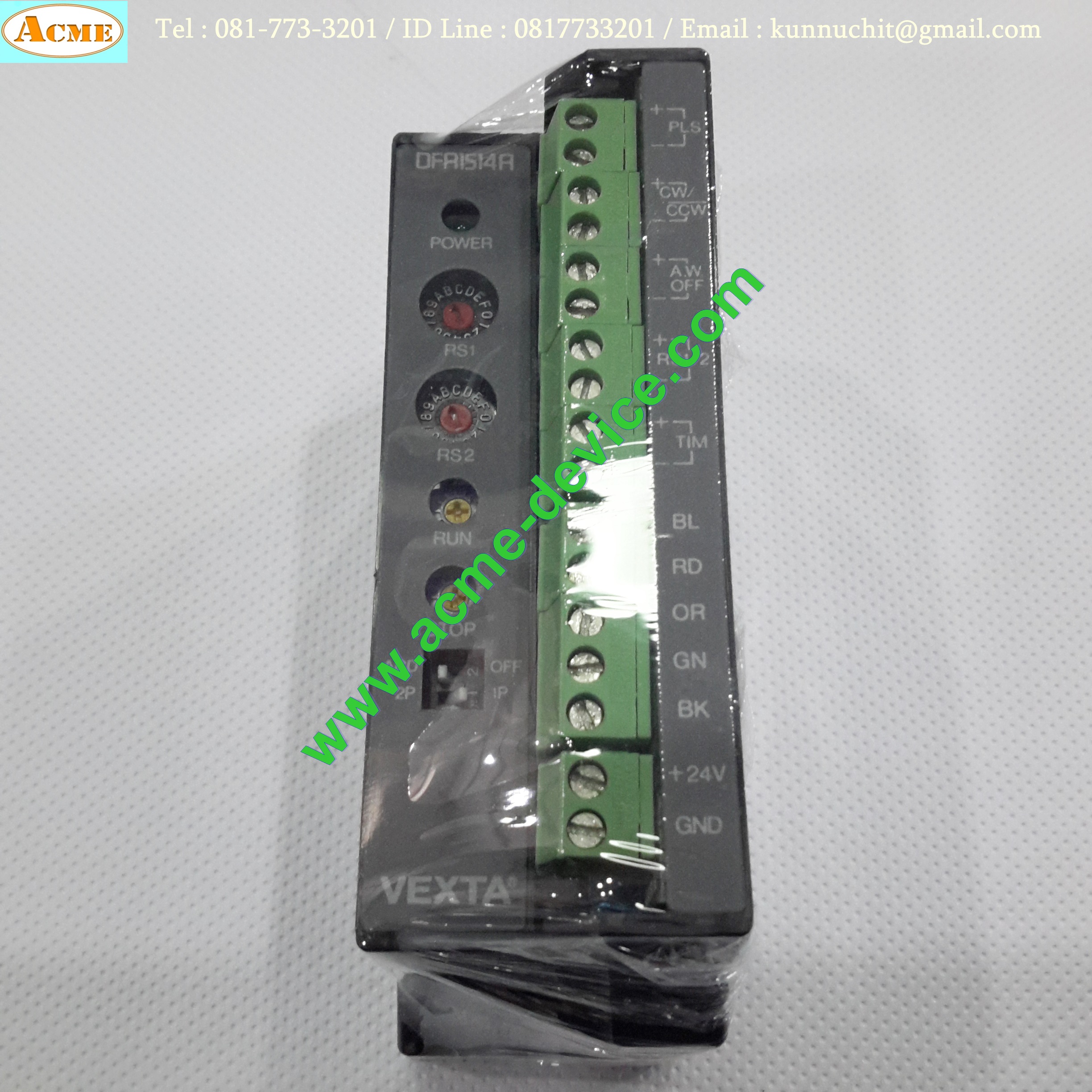 Stepping Driver VEXTA Nano Step รุ่น DFR1514A, 5 Phase, 1.4A (มือสอง)