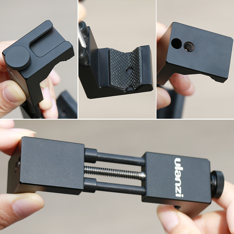 Ulanzi ขาจับยึดโทรศัพท์อย่างดี ทำจากอลูมิเนียม แข็งแรง ทนทาน