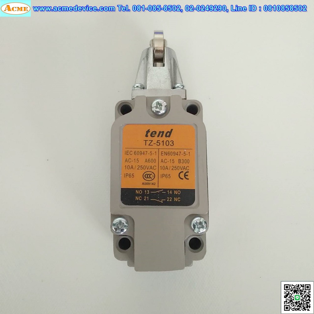 Limit Switch tend รุ่น TZ-5103, 250VAC, 10A