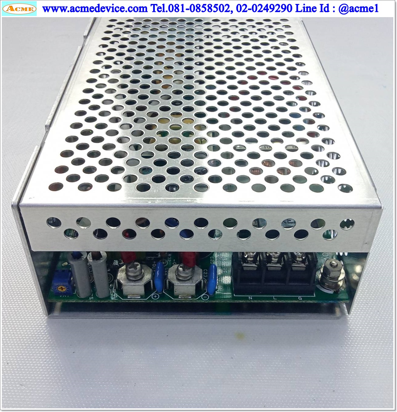 Power Supply Tamura รุ่น OVS-24F, Output 24V, 5A, 120W, Power Input 115/230V