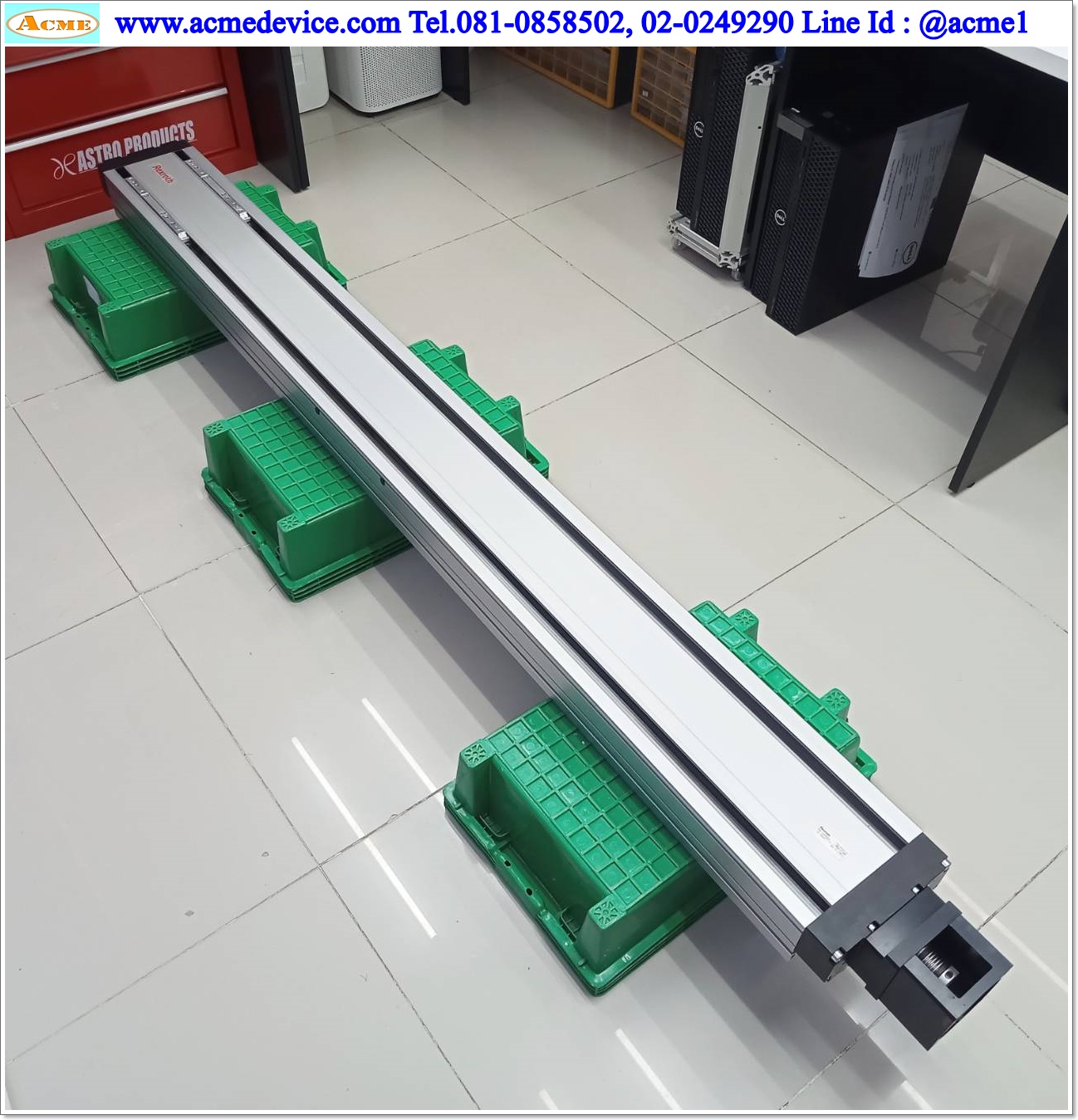 แกนสำเร็จรูป Ball screw Rexroth รุ่น CKK-200-NN-1, R036060000, ขนาด 200 x 2210 mm, แกนโต 30 mm., Stroke 1640 mm., Pit 20 mm.