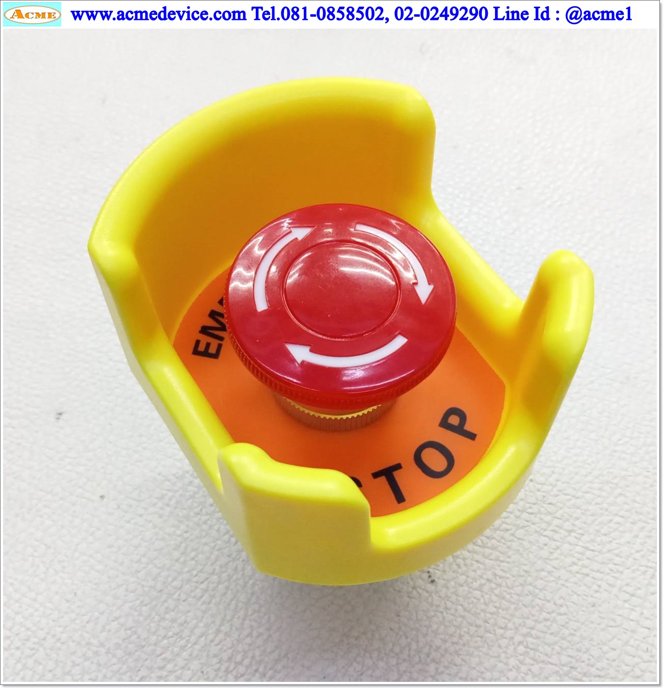 Emergency Switch Cikachi, Dia 22 mm.